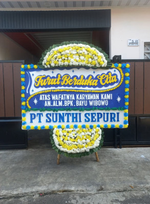 Papan Bunga Duka di Seri Kuala Lobam
